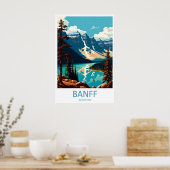 Parc national de Banff Impression de voyage Art mu (Cuisine)