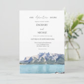 Parc national de Banff - Invitation de mariage (Debout devant)