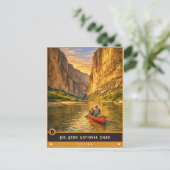 Parc national de Big Bend Texas | Carte postale an (Debout devant)