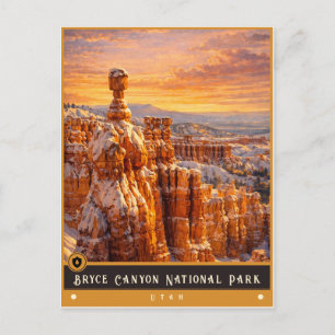 Parc national de Bryce Canyon Carte postale anci