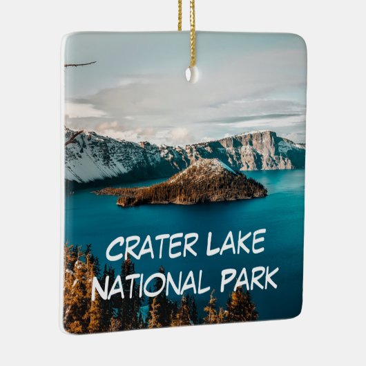 Parc national de Crater Lake Ornement de Noël (Droite)