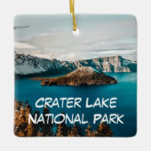 Parc national de Crater Lake Ornement de Noël (Devant)