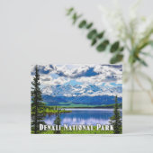 Parc national de Denali - Carte postale (Debout devant)