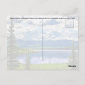 Parc national de Denali - Carte postale (Dos)