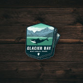 Parc national de Glacier Bay | Sticker Die-Cut