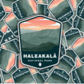 Parc national de Haleakala Vintage | Sticker Die-C