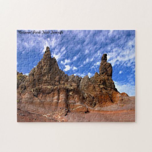 Parc national de Jigsaw Teide Tenerife. Puzzle (Horizontal)