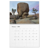 Parc national de Joshua Tree - Calendrier (Feb 2026)