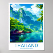 Parc national de Khao Sok Impression d'art mural K (Devant)