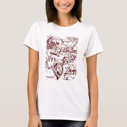 Parc national de Kruger T-Shirt (Devant)
