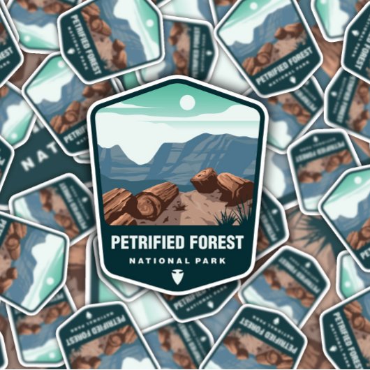 Parc national de la Forêt Petrifiée | Sticker Die-