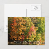 Parc national de la vallée de Cuyahoga, Carte post (Devant / Derrière)