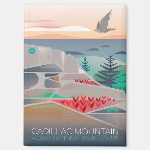 Parc national de l'Acadie, Magnet de montagne de C