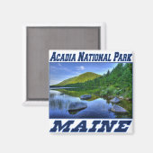 Parc national de l'Acadie - Maine Magnet (Recto/Verso)
