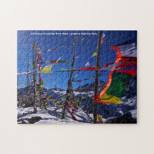 Parc national de Langtang Népal. Puzzle (Horizontal)
