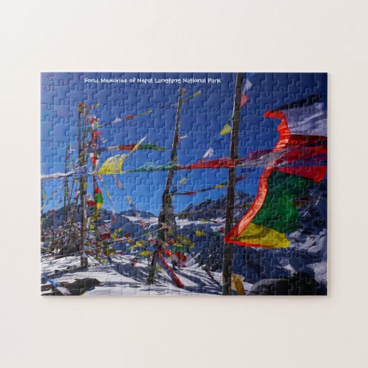 Parc national de Langtang Népal. Puzzle (Horizontal)