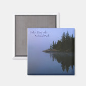 Parc national de l'Isle Royale Magnet (Recto/Verso)