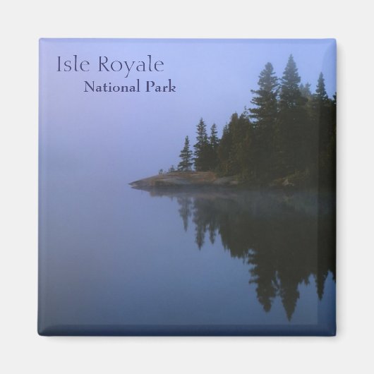 Parc national de l'Isle Royale Magnet (Devant)