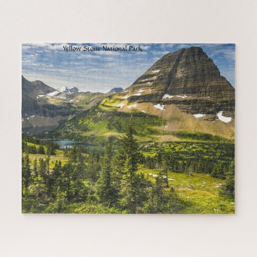 Parc national de Pierre Jaune. Jigsaw Puzzle (Horizontal)