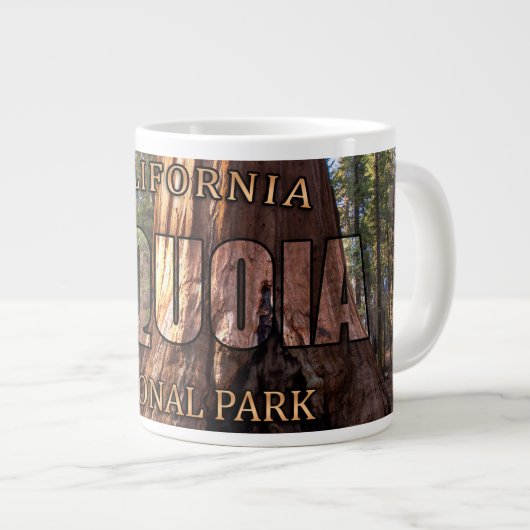 Parc national de Sequoia Jumbo Mug (Devant droit)