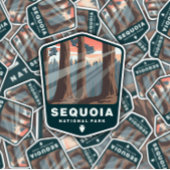 Parc national de Sequoia | Sticker Die-Cut