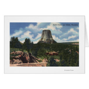 Parc national de Teton, WY - la tour du diable