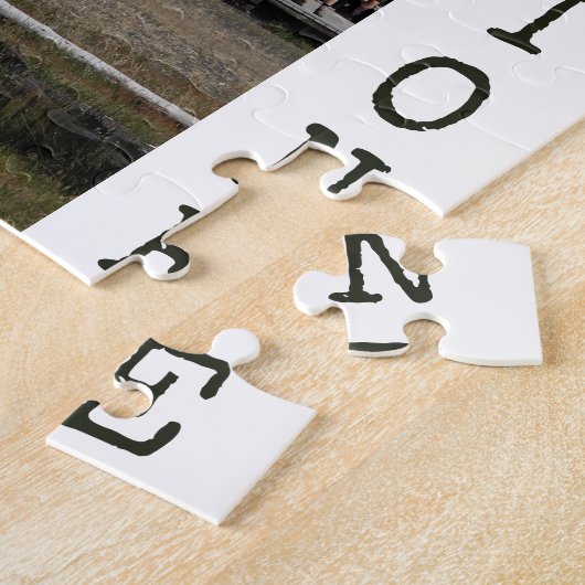 Parc national de Yellowstone Ancien Puzzle de foi (Côté)