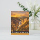 Parc national de Yellowstone | Carte postale du Mo (Debout devant)