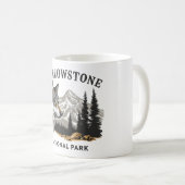 Parc national de Yellowstone Loup Mug (Devant droit)