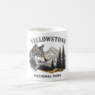 Parc national de Yellowstone Loup Mug