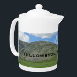 Parc national de Yellowstone Photo Valley Landcape<br><div class="desc">Cette théière du parc national de Yellowstone ne présente qu'un des nombreux paysages magnifiques et variés de cet immense parc national. L'herbe luxuriante remplit la vallée et est encadrée de montagnes surmontées d'un ciel bleu nuageux. Les belles montagnes fournissent l'arrière - plan pour "Parc national de Yellowstone" qui peut être...</div>