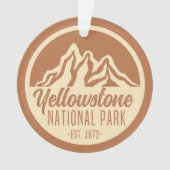 Parc national de Yellowstone Randonnée Camping (devant)