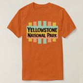 Parc national de Yellowstone TShirt 8 (Design devant)