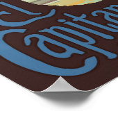 Parc national de Yosemite, CA - Poster El Capitan (Coin)