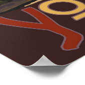 Parc national de Yosemite - Poster de voyage à mi- (Coin)