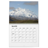 Parc national Denali et calendrier Preserve-Alaska (Mar 2026)