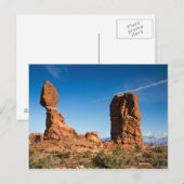 Parc national des Arches - Carte postale Balancing (Devant / Derrière)