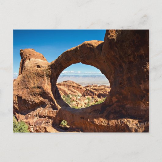 Parc national des Arches - Carte postale Double O  (Devant)