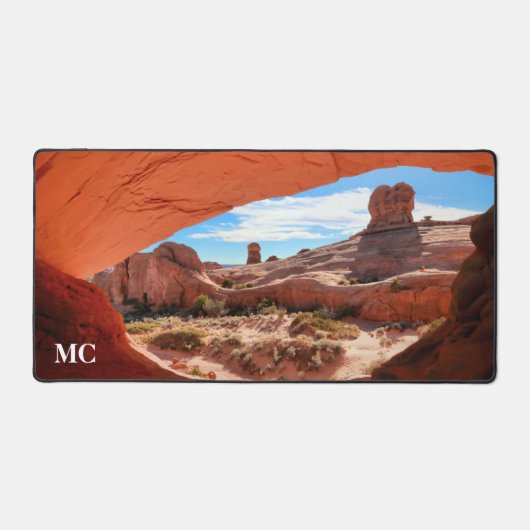 Parc national des Arches et Monogramme (Recto)