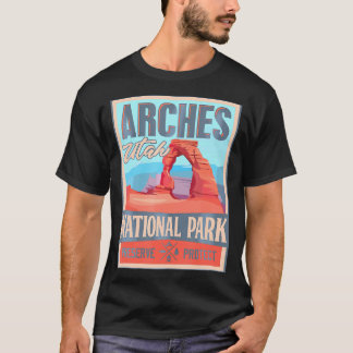 Parc national des Arches Moab Utah T-Shirt Vintage