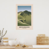 Parc national des Brecon Beacons Affiche de voyage (Cuisine)