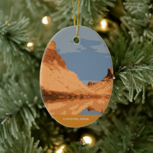 Parc national des Canyons Arbre de Noël Ornement