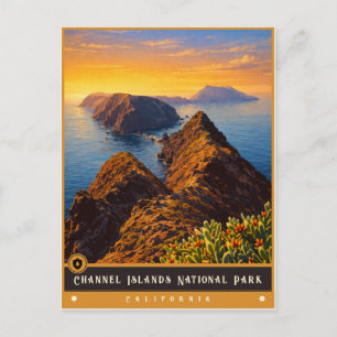 Parc national des Channel Islands   Carte postale 
