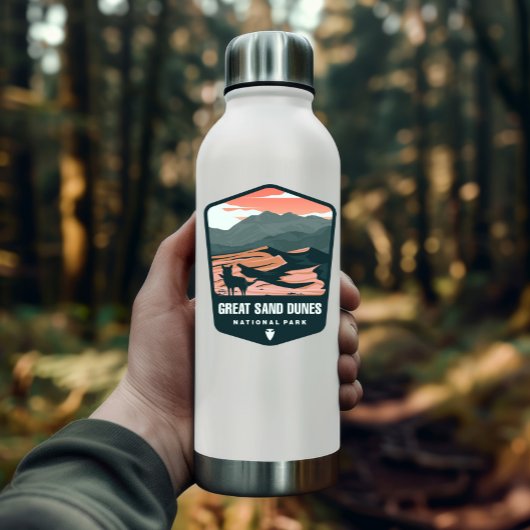 Parc national des Dunes de sable | Sticker Die-Cut