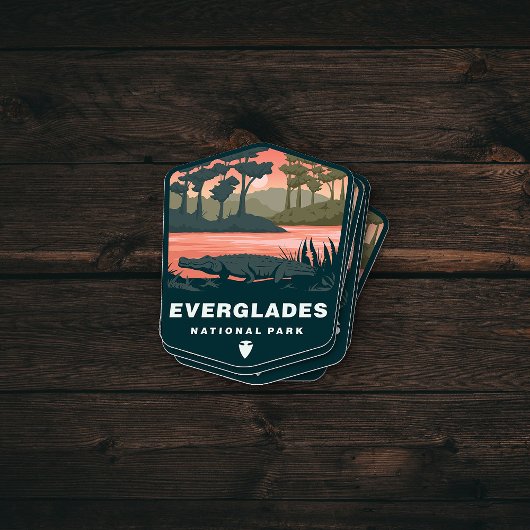 Parc national des Everglades Floride | Sticker Die