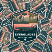 Parc national des Everglades Floride | Sticker Die