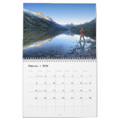 Parc national des Glaciers - Calendrier (Feb 2026)