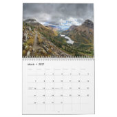Parc national des Glaciers - Calendrier (Mar 2027)
