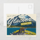 Parc national des Glaciers, Montana Carte postale (Devant / Derrière)