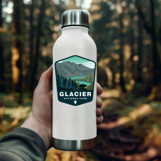 Parc national des Glaciers Montana | Sticker Die-C